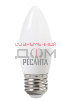 Лампа светодиодная Ресанта LL-R-C37-6W-230-4K-E27